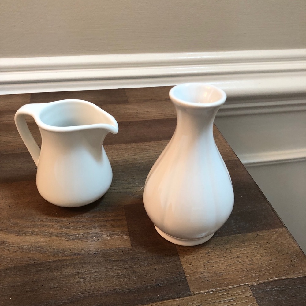 White Porcelain Set